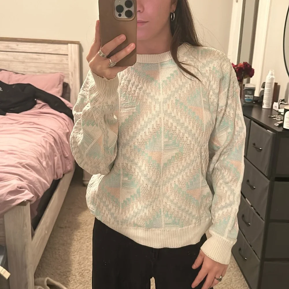 Patterned sweater - Picture 1 of 5